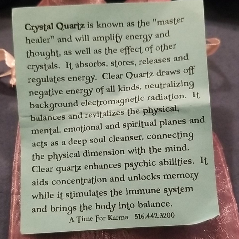 Crystal Quartz - Picture 4 of 5